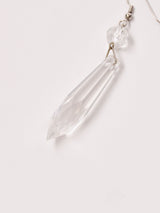 クリア ダングルピアス