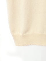 【3色展開】Elcamino ダブルボタン 半袖 ニットポロシャツ