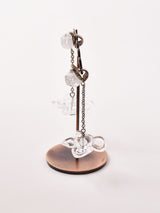 クリア ダングルイヤリング