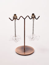 クリア ダングルイヤリング