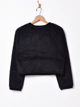 【3色展開】Meridian フェイクファー カーディガン