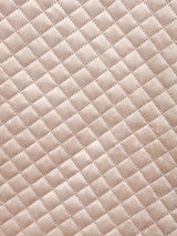 【3色展開】Meridian ベロア キルティングコート 切り替えフェイクファー