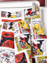 【3色展開】総柄 キルティング サーキュラースカート