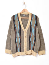 モールニットカーディガン