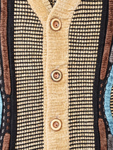 モールニットカーディガン