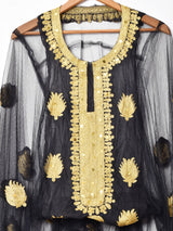 エスニック チュールワンピース