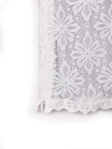 【2色展開】Meridian フロントボタン レースキャミソール