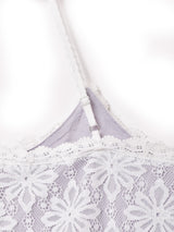 【2色展開】Meridian フロントボタン レースキャミソール