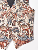 アニマル タペストリーベスト