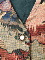 花柄 タペストリーベスト