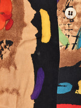 アメリカ製 総柄 半袖シャツ