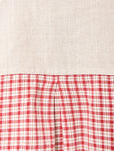 チェック柄 長袖 チロルシャツ