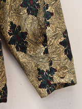 総柄 ダブルボタンシャツ