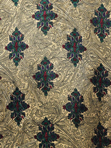 総柄 ダブルボタンシャツ