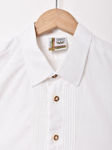 タックデザイン 長袖 チロルシャツ