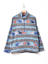 アメリカ製 Patagonia 総柄 プルオーバーフリースジャケット