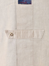 刺繍 長袖 チロルシャツ