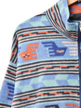アメリカ製 Patagonia 総柄 プルオーバーフリースジャケット