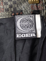 総柄 アコーディオンプリーツスカート