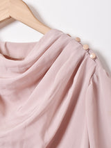 長袖デザイントップス