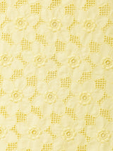 60's〜70's 長袖カットワークミニワンピース