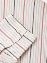 ストライプ柄 ドルマンスリーブシャツ