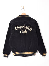 【2色展開】Backers バックステッチ コーデュロイ スタジアムジャケット