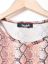 フランス製 総柄 長袖カットソー