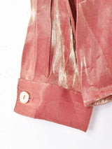 玉虫色 長袖シャツ