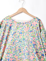 総柄 半袖トップス