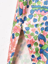 総柄 半袖トップス