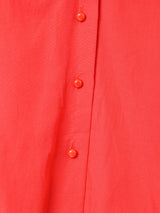 長袖フリルブラウス