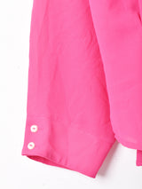 シアー ウエストリボンブラウス