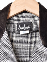 アメリカ製 チェック ダブルボタン 長袖ワンピース