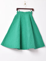 【3色展開】Meridian サーキュラー キルティング スカート