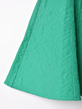 【3色展開】Meridian サーキュラー キルティング スカート