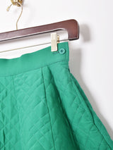 【3色展開】Meridian サーキュラー キルティング スカート
