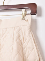 【3色展開】Meridian サーキュラー キルティング スカート