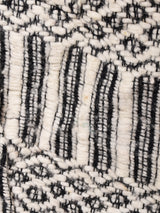 ウッドボタン 総柄 パーカー