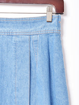 フロントスリッド デニムタイトスカート