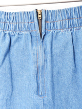 フロントスリッド デニムタイトスカート