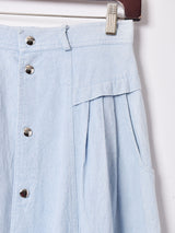 デニムフレアスカート
