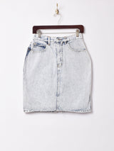 ケミカルデニム ミニスカート