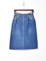 タイトデニムスカート