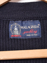 イタリア製 ワンポイント刺繍カーディガン