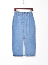 アメリカ製 タイトデニムスリッドスカート