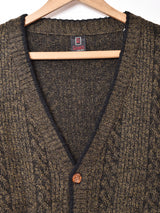 イタリア製 ウールカーディガン