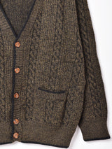 イタリア製 ウールカーディガン