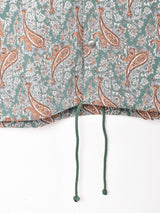 【3色展開】Backersペイズリー柄 コーチジャケット