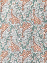 【3色展開】Backersペイズリー柄 コーチジャケット